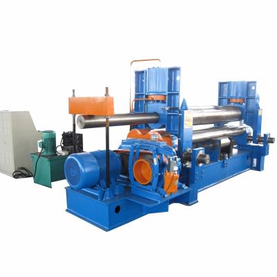 China Steel Plate Bending W11SNC-25x2500 three rollers plate bending machine plate roll bending machine 3 axis metal bending machine for sale