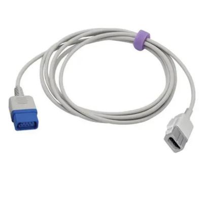 中国 DatexのOhmeda TS-M3 TruSat Spo2のアダプター ケーブル2.4mの長さDB9 Pinの女性側面 販売のため
