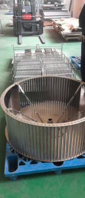 China Op maat gemaakte verwerking van ultrasoon ventilatorvoering van roestvrij staal Te koop