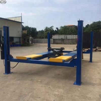 China Rampa hidráulica para automóviles con 2.2 kW de potencia del motor y 480 mm de altura de elevación del jack secundario en venta