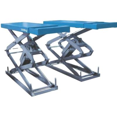 Chine 1510 mm Longueur de la plate-forme Ciseaux hydrauliques Ascenseur de voiture 220v 2.2kw Pour les véhicules de 4000 kg à vendre