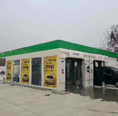 China Tipo de túnel Lavadora automática de coches con 14 cepillos EVA cepillos Equipo automático de lavado de coches en venta