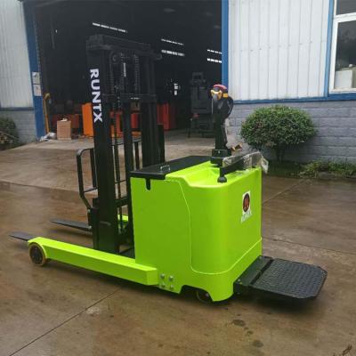 China Runtx Hydraulic Warehouse Reach Truck 1 Ton 1.5 Ton 2 Ton Electric Forklift Machine Reach Truck for sale