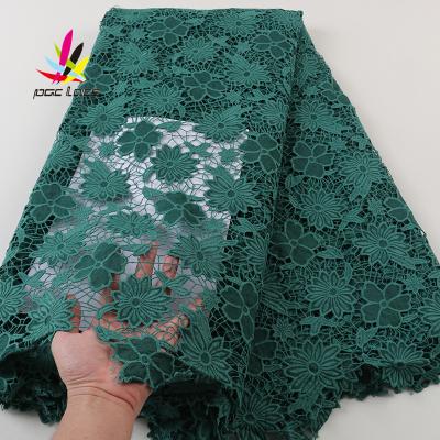 China Newest Fashion 5yards Selling Design Peach Chiffon African Hot Viable Rope Milk Silk Soft Lace Fabric for sale
