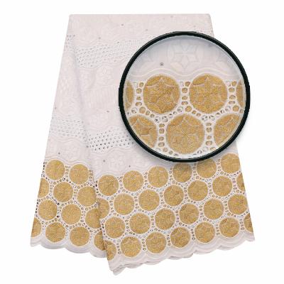 China New Swiss Voile Lace 2020 Viable Wholesale Dry Fabric Cotton Swiss Voile Lace for sale