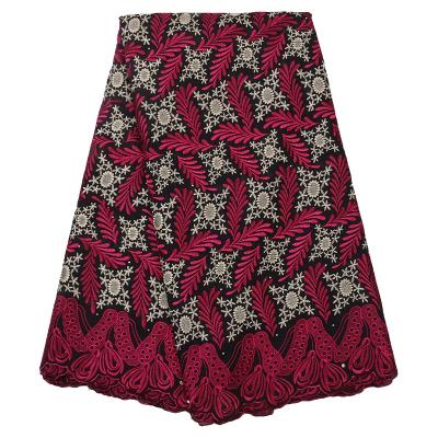 China Sustainable High Quality Wholesale Price Nigerian Lace Embroidery Lace African Swiss Voile Lace for sale
