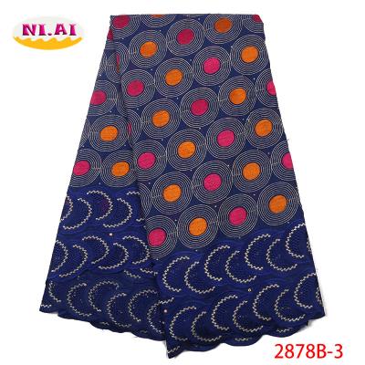 China Sustainable High Quality Wholesale Price Nigerian Lace Embroidery Lace African Swiss Voile Lace for sale