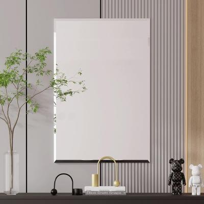 China Living Room Beveled Glass Body Mirror Decor Wall For Bathroom Living Room for sale