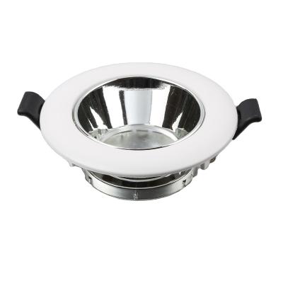 China Modern Factory supply MR16 LED Trim Aluminum /PC Housing Retrofit Spot Light Fixture Downlight Fittings for sale