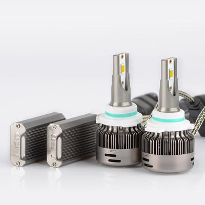 China Factory Supply SS30 Aluminum Premium Quality Auto Car LED Headlight Bulb Three Colors 3000K 4300K 6500K With Flash 3600LM 33W 9006/HB4 for sale