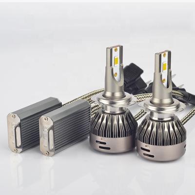 China SS30 Aluminum Factory Supply Premium Quality Auto Car LED Headlight High Power Three Colors 3000K 4300K 6500K With Flash 3600LM 33W H7 for sale