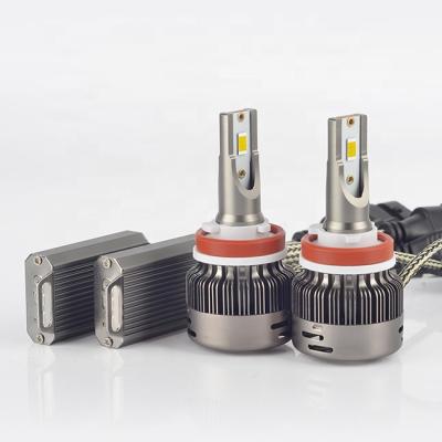 China Factory Supply SS30 Aluminum Premium Quality Auto Car LED Headlight Three Colors 3000K 4300K 6500K With Flash 3600LM 33W H8/H9/H11 for sale