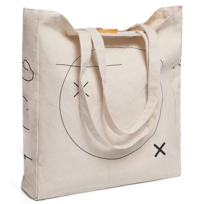 Chine Achat de sac à main en coton réutilisable avec conception en toile blanche personnalisée à vendre