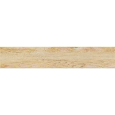 China Rustic Tiles Materials Wood Look Flooring Ceramic Glazed Tile Design In China for sale