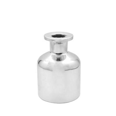 China Cosmetic Luxury 150ml Round Shape Empty Perfume Reed Diffuser Glass Bottle for sale