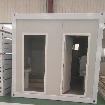 China Industrial Movable Easy Assemble Prefab Toilet Container House for sale