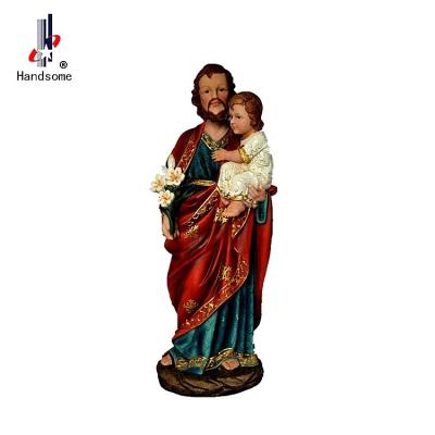 China Europe 5 Inch Santa Anthony Resin Religious Statues Wholesale for sale