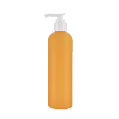 China 200ML 6.6OZ Soft Touch Squeeze Bottle With Pump Dispenser For HDPE Shampoo for sale