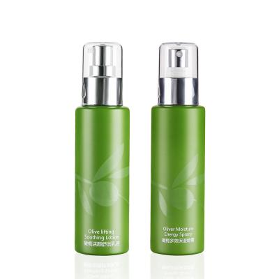 Китай Пластиковый ЛЮБИМЕЦ 4 OZ штейновый косметический разливает изготовленный на заказ цвет по бутылкам с серебряным насосом продается