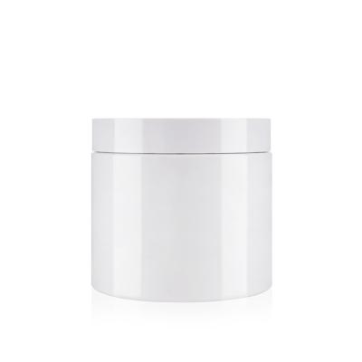 China 400 ml breedhals schroeftoppot en 90 mm schroefkap voor body scrub Te koop