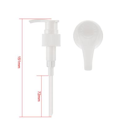 China White Plastic Shampoo Pump Pop Out Anti-Slip Finish Closure 24/410 1.2cc/T for sale