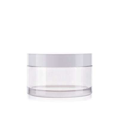 China 120ML Stylish Thick Wall JAR PET Cosmetic Containers For Creams for sale
