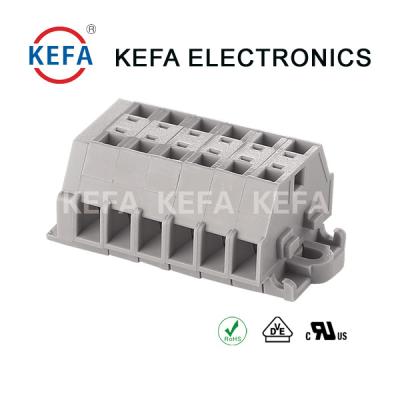 China PA66 UL94V-0 5.0mm/6.0mm/7.0mm spring terminal block with different pitch for sale