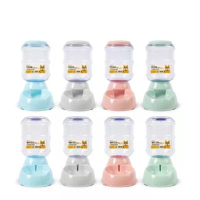 China New Products Pet Feeder Bowl Pet Food Feeder Stored Washable Pet Food Water Feeder for sale