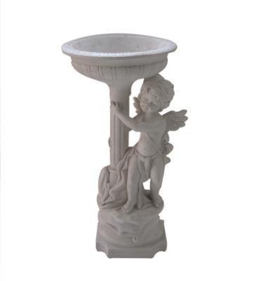 Cina Bagno con la fontana, bagno dell'uccello della colonna di Roma di angelo dell'uccello della fontana in vendita