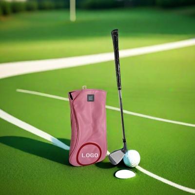 China Premium Leather Heated Head Covers Golf OEM #1 #3 #5 Driver Fairway Hybrid Headcovers Custom Logo Golf Head Covers for sale