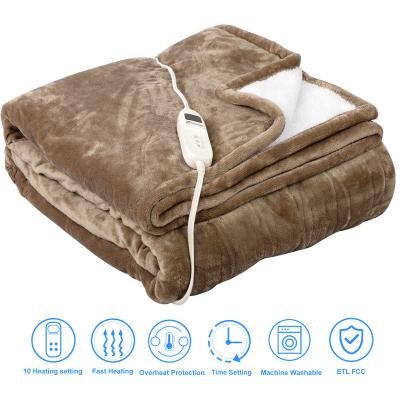 China Manta térmica eléctrica lavable con infrarrojo lejano temperatura de 45 grados SHEERFOND en venta