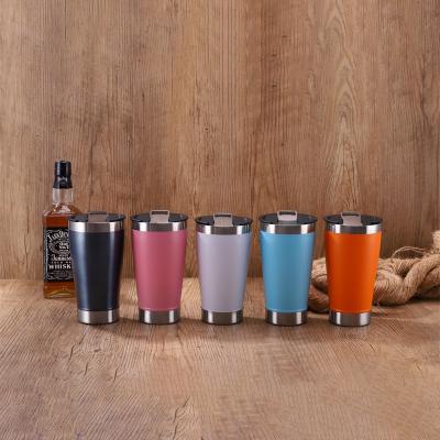 China American Style 304 stainless steel thermos cup 20OZ ice cup with bottle opener wholesale cross-border beer cup for sale