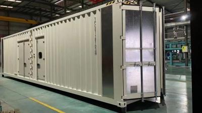 中国 400kW 500kW 600kW 700kW 800kW 容器式防音ディーゼル発電機セット 販売のため