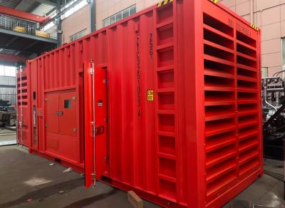 中国 600kw 750kva コンテナ 防音ディーゼル発電機 セット カスタマイズされたエンジン発電機 販売のため