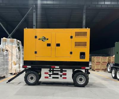 Chine 100kw 120kva 120kw 150kva 150kw 180kva Trailer mobile générateur diesel flexible et fiable à vendre