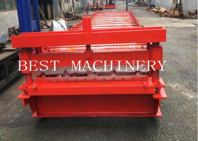 China Wand-Deckungs-Blatt-Rolle, die Maschinen-IBR galvanisierten Stahl 18 Stationen bildet zu verkaufen