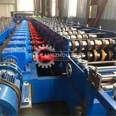 China El metal W de acero emite el rollo de la barrera de desplome del poste 5m m de C que forma la máquina en venta