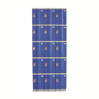 China ABS Fire Retardant Blue Waterproof School Locker With Lockable Handle For Students for sale