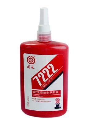 China 7222 Reemplazo de cajas de hilos azules de resistencia media tixotrópica anaeróbica 222 en venta