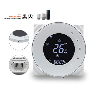 China Modern Central Air Conditioner Fan Coil Three Speed Fan Room Thermostat with WiFi for sale