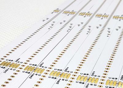 Κίνα Διπλό στρώμα LED COB PCB ευέλικτο πλακέτο κυκλωμάτων με λευκό πίνακα και μαύρο σχέδιο κειμένου προς πώληση