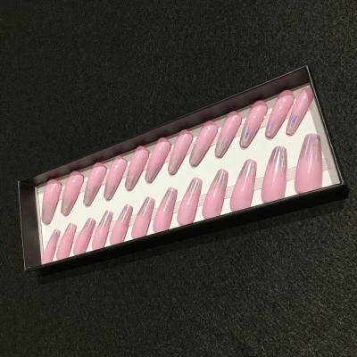 China High Quality Press On Nails Luxury Custom Press On Nails Long False Fake Nails With Insurance Packing Box for sale