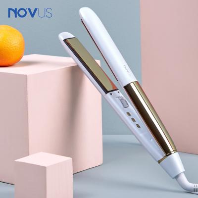 China Anti-Scald Ceramic Iron Customized Hair Straightener Salon Hot Hair Corrugated Curler Waver Fast Heating for sale