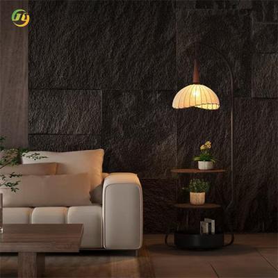 Chine JYLIGHTING Design moderne avec table pratique lumière luxe rétro lampe de sol led lampes de sol debout à l'intérieur à vendre