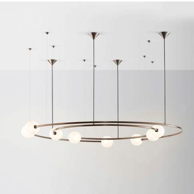 China Modern galvaniseer Lichte Geborstelde de Parelzwarte van de Ijzer Witte G9 Tegenhanger Te koop