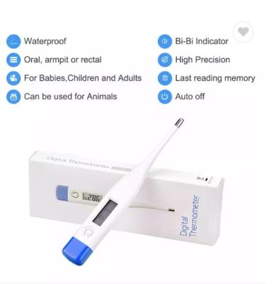 China Termómetro impermeable oral de Digitaces del termómetro oral electrónico de la temperatura en venta