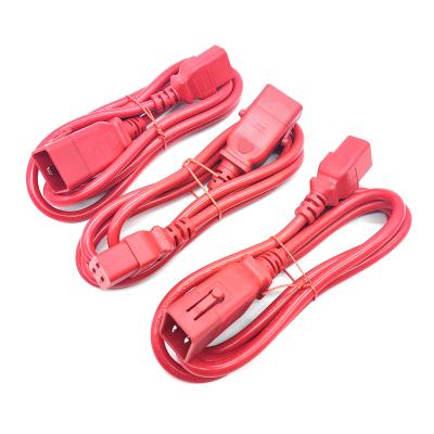 China Custom 250V 16A Extention Cord UL Standard C19 to C20 With Lock for sale