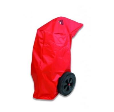 China 50 litros tampas do extintor do trole de 50 quilogramas com material do PVC à venda