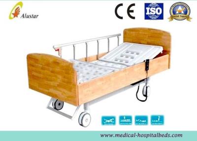 Chine Lits d'hôpital électriques de Homecare d'ABS en bois de conseil latéral avec le frein de contrôle central (ALS-E510) à vendre