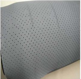 China Perforado 10% 30% 50% Célula de perforación SCR 2 mm Tejido laminado de neopreno para ropa de lado único en venta